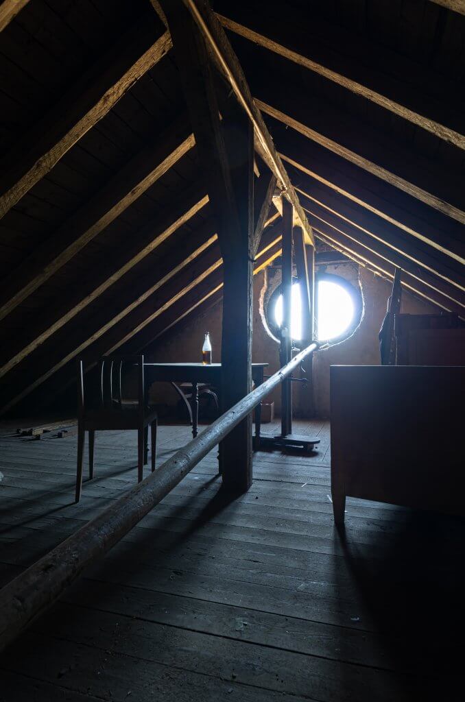 Lost Places Fototour Schloss Bückeburg - Dachboden