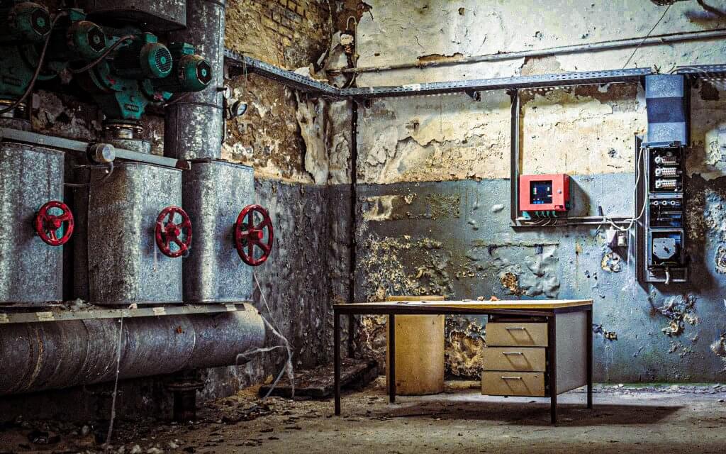 Schlechtes Beispiel - Bearbeitung von Lost Places Fotos